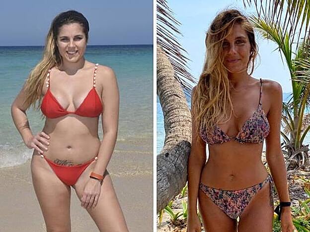 Galería. Así llegó (izda.) Ivana a Honduras y así se marcha de la isla (dcha.). Pincha sobre la foto para ver todos los famosos que empezaron esta edición de 'Supervivientes'.