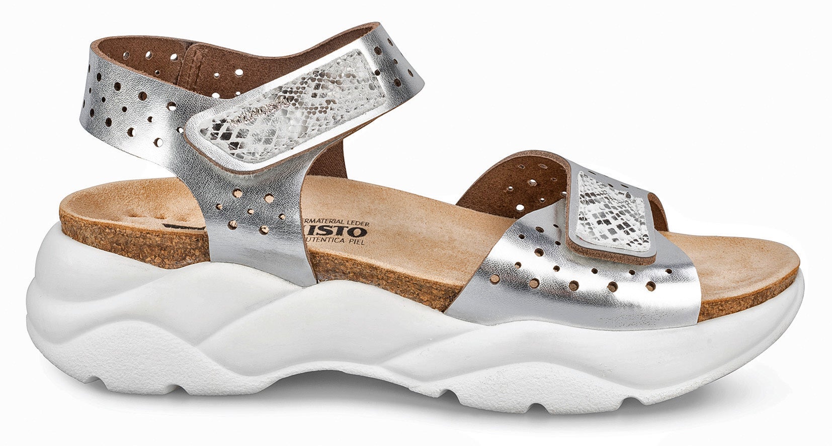 Sandalias de Mephisto (139 €).