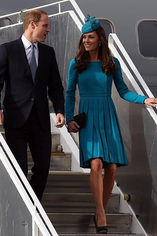 El momento de descender del avión es clave en cualquier viaje oficial.