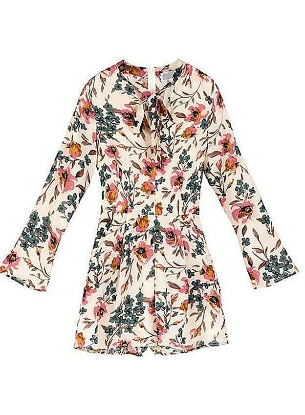 Este es el mono Fiori de Koker Moda que lleva Alba Carrillo. en su última foto de Instagram.