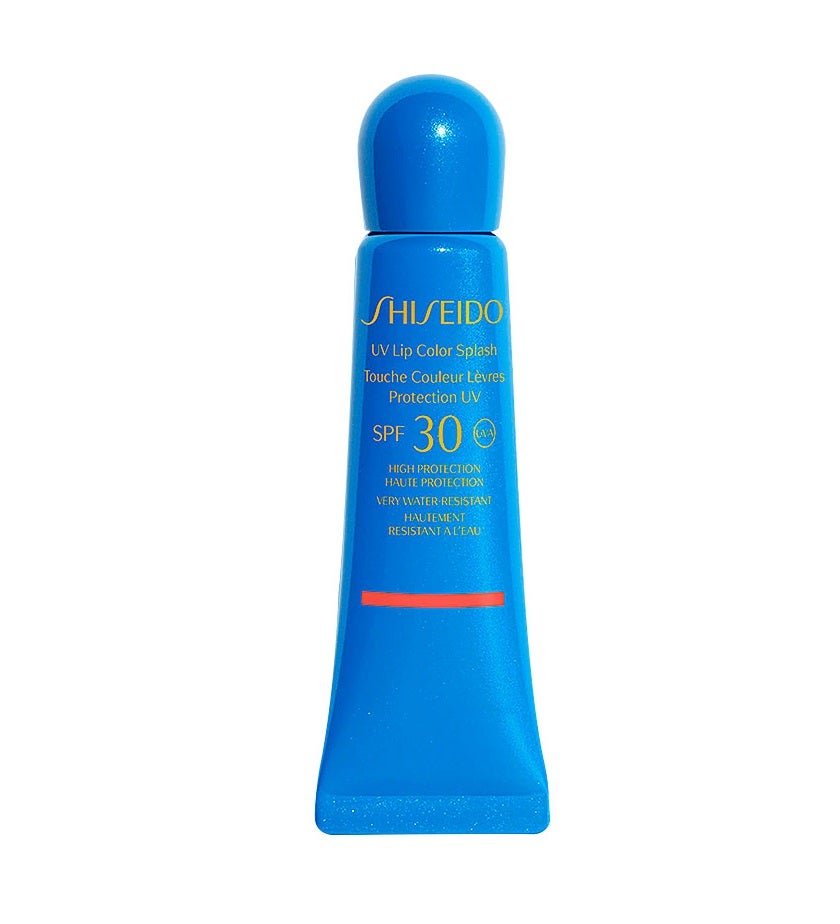 Bálsamo hidratante para los labios con SPF 30, la fórmula desarrollada específicamente para la piel de los labios por Shiseido. Toma nota:  Sun Lip Color Splash. (29,95 euros) .