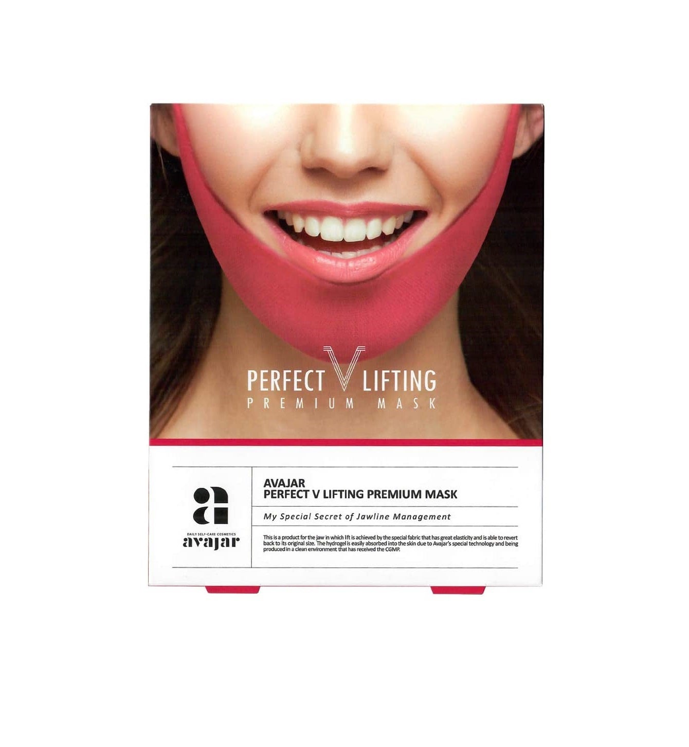 Diseñada especialmente para conseguir el rostro esculpido en forma de V simulando los hilos tensores. (25 euros).  En Amazon .