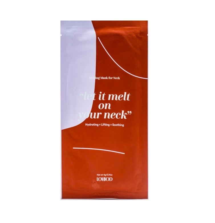 La Melting Mask for Neck de Lovbod es un best seller que se vende en Miin Cosmetics, la firma que más nos acerca a los rituales de belleza coreanos. Ingrediente top: aloe vera. Llévala puesta de 20 a 30 minutos.