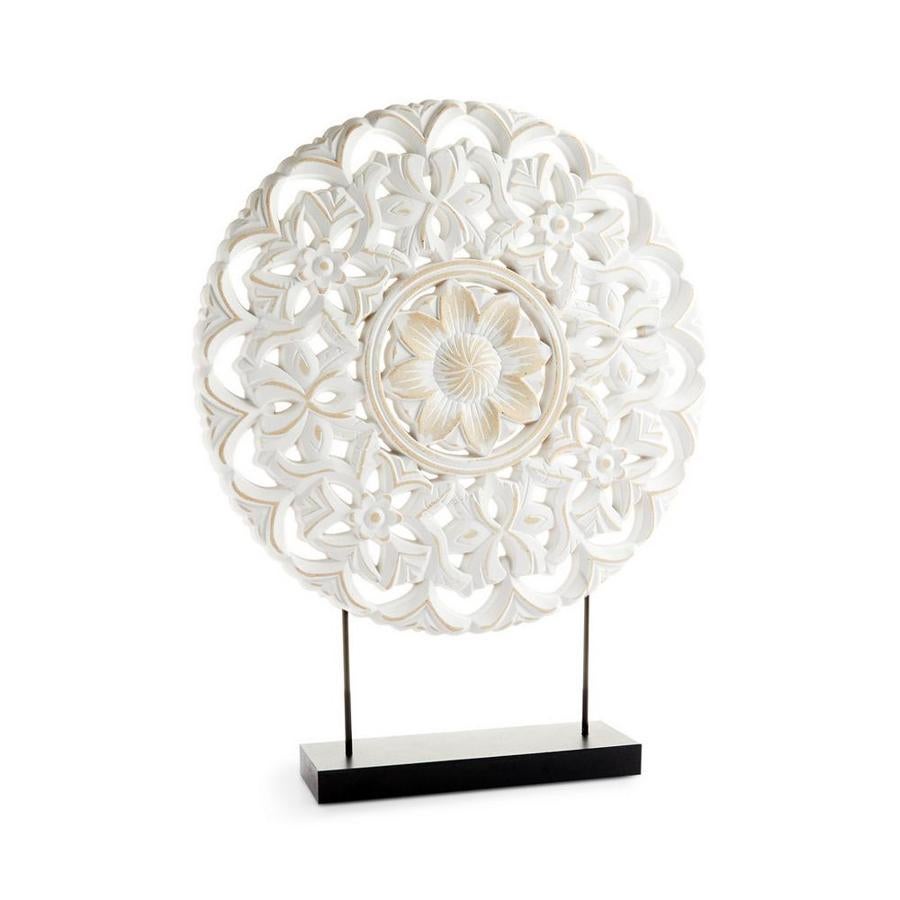 Elemento decorativo con soporte, (12 euros).