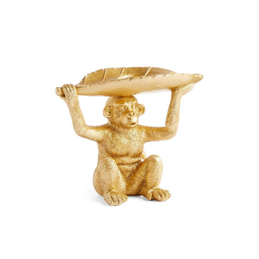 Monito decorativo con soporte para una vela, (5 euros).
