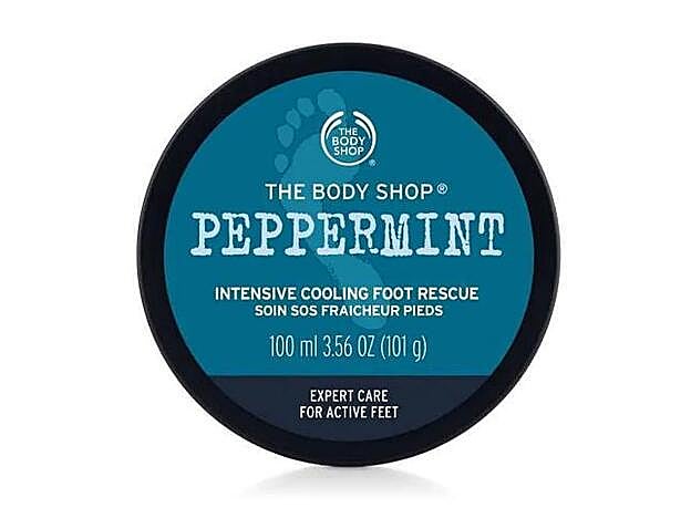 Intensive Cooling Foot Rescue Peppermint de The Body Shop. (12 euros).