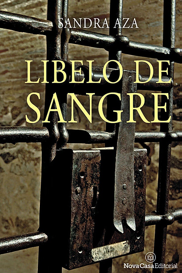 Portada de 'Libelo de Sangre' de Sandra Aza (Nova Casa Editorial)