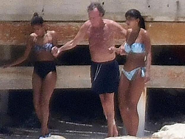 Julio Iglesias fotografiado en República Dominicana.