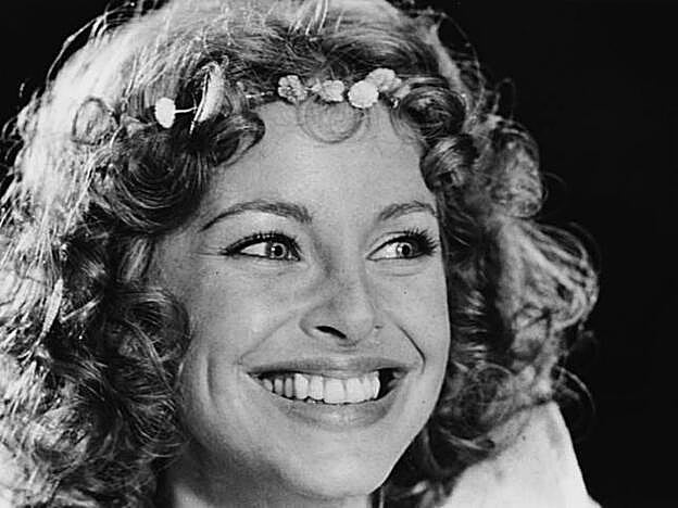 La actriz Sydne Rome en 1975.