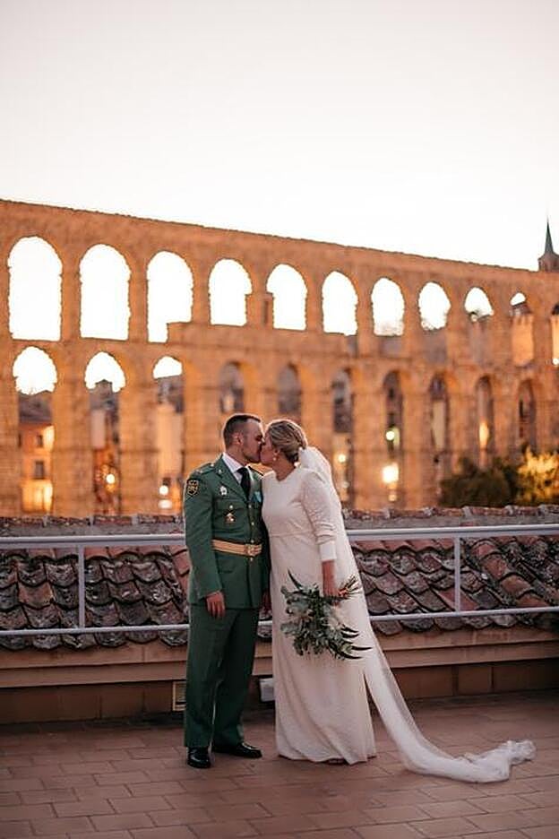 La boda de María y Germán se tuvo que reorganizar en menos de dos semanas. Foto: Ana Encabo Photo.