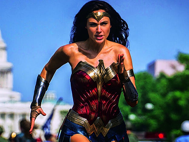 Gal Gadot en Wonder Woman.