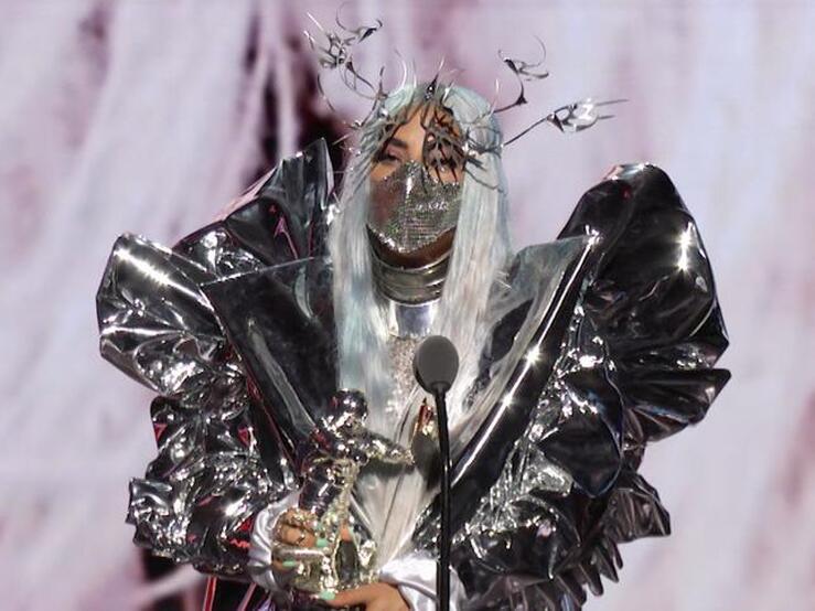 Fotos: Las locas mascarillas de Lady Gaga, las auténticas protagonistas de los MTV VMA's 2020