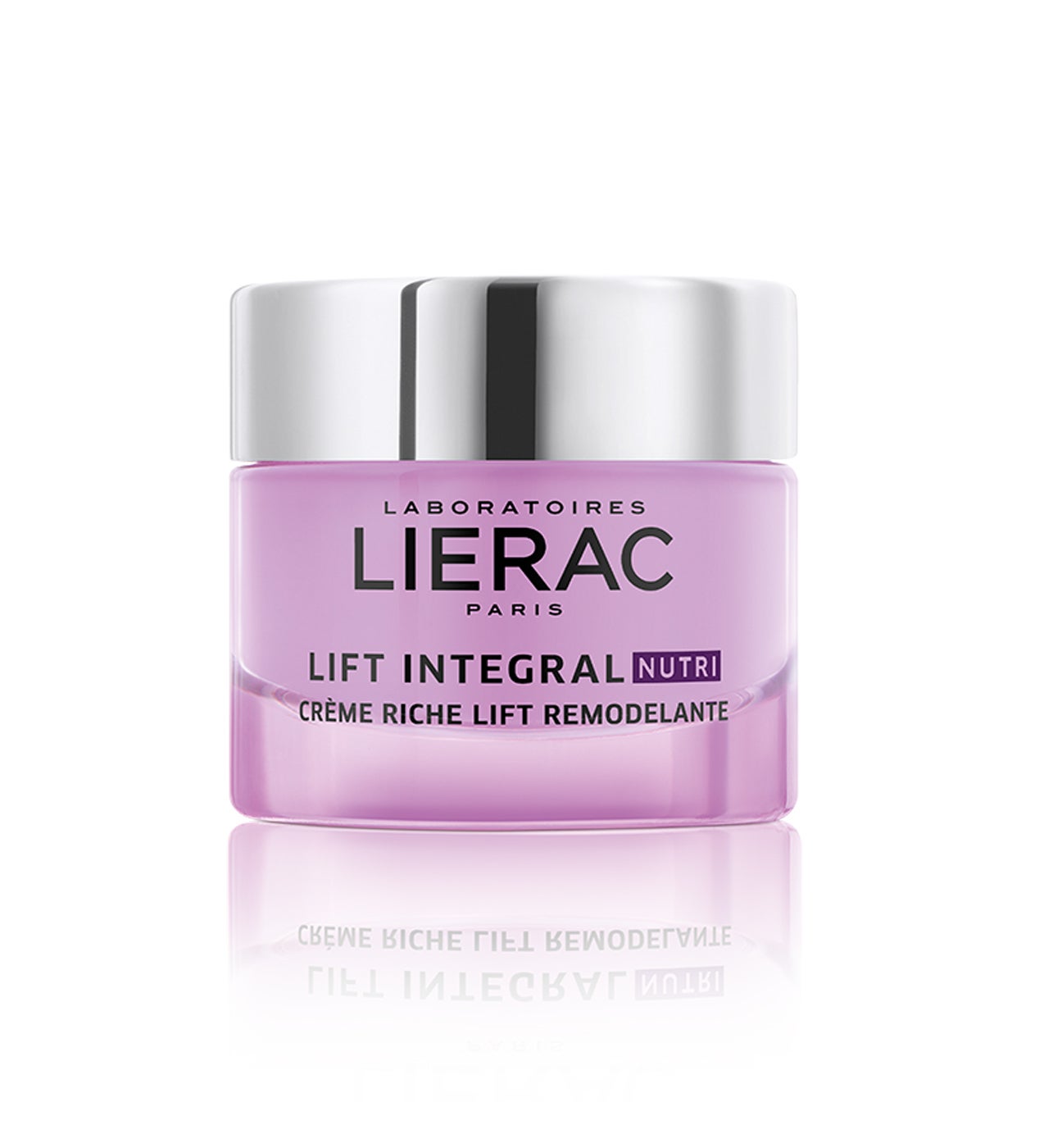 El extracto de corteza de caoba de Senegal, particularmente rica en polifenoles, estimula la síntesis de colágeno en las tres capas cutáneas, produciendo una acción lifting; los flavonoides del extracto de tulipán púrpura proporcionan un efecto volumen, y el concentrado Hyalu-3 de nueva generación actúa a la vez en superficie y en profundidad, alisando la piel. Crema Nutri Lifting Rica Remodelante de Lierac (66 €).
