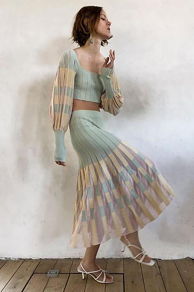 Conjutno de la colección de verano, de Zara.