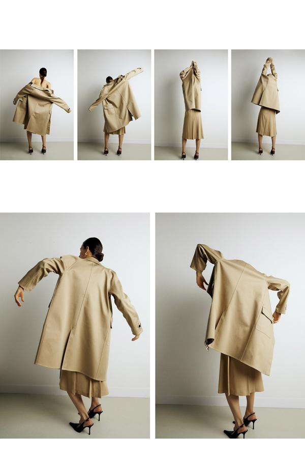 "Cuando se te complica ponerte el abrigo, crees que nadie se da cuenta pero justo tu amiga estaba haciendo fotos en ráfaga".