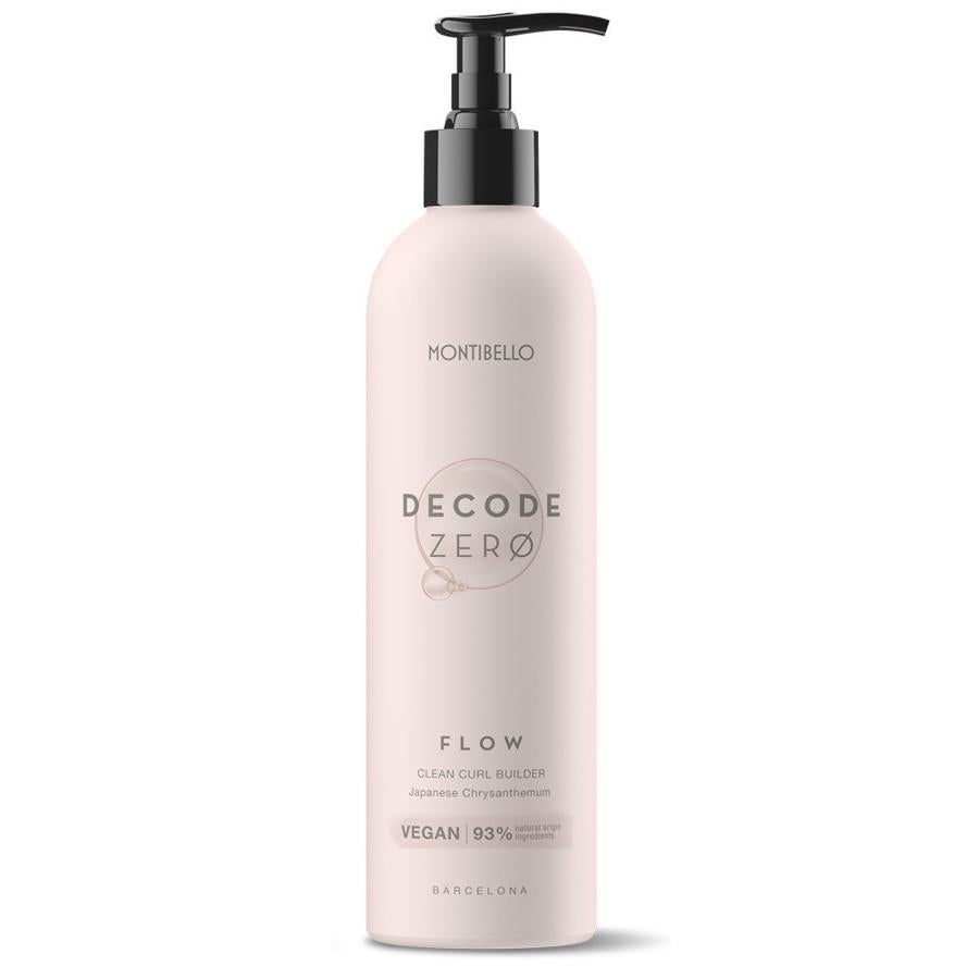 Este gel acondicionador activa y define los rizos y les aporta forma, elasticidad y movimiento de forma natural. Además el gel Flow Clean Curl Builder Decode de Montibello (16,40 euros) contiene un 93 por ciento de ingredientes de origen natural, resinas de lizana y chía.