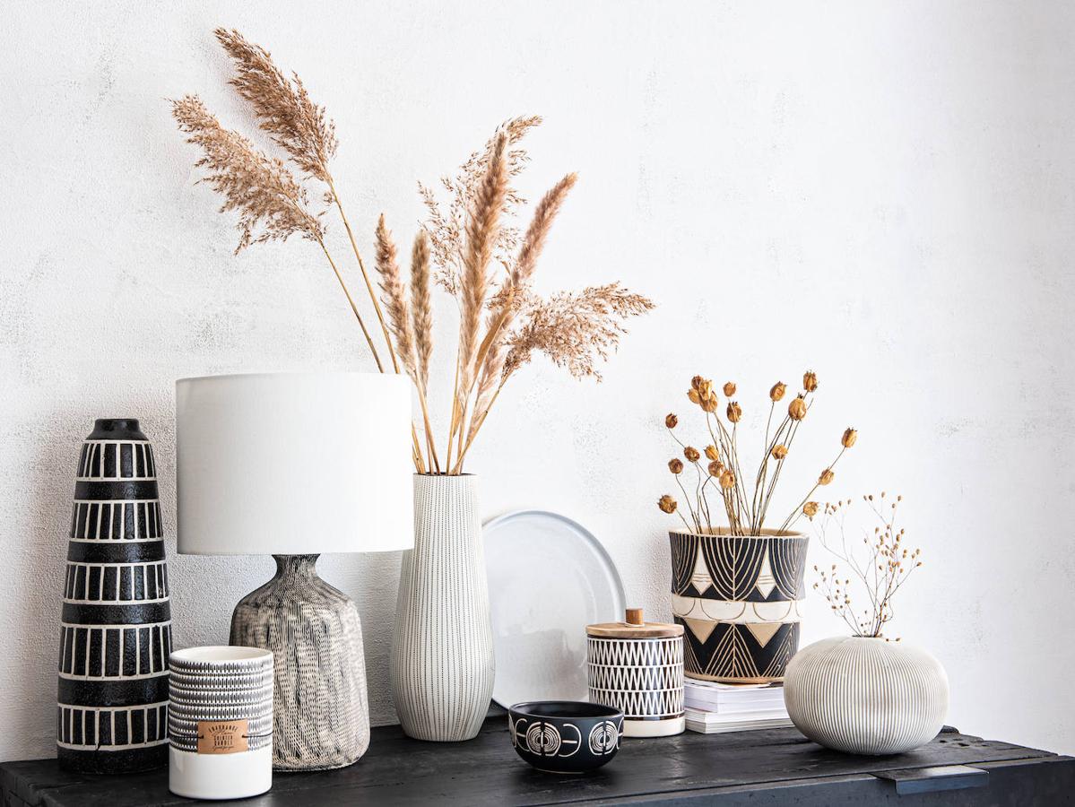 Las piezas de cerámica, protagonistas de los adornos más especiales para tus rincones favoritos.