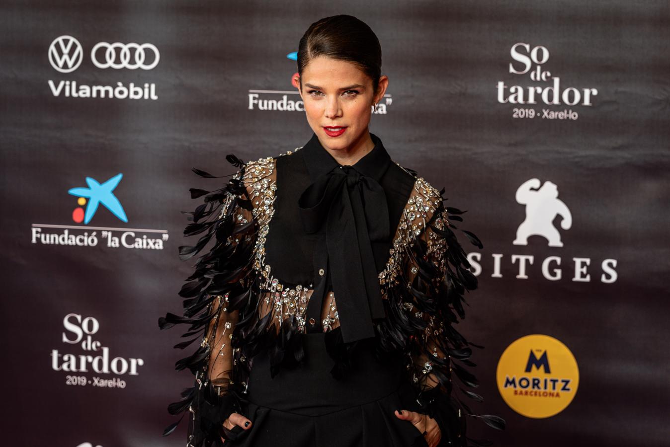Juana Acosta de Elie Saab.