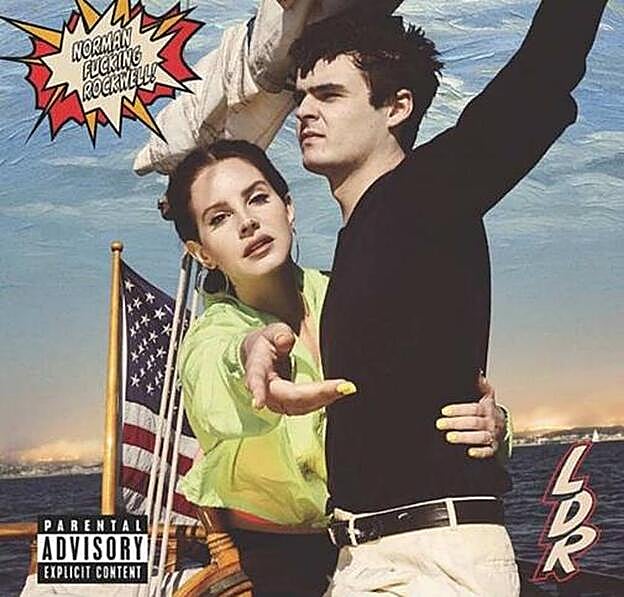 Esta es la portada del disco en el que Lana le hizo coprotagonista.