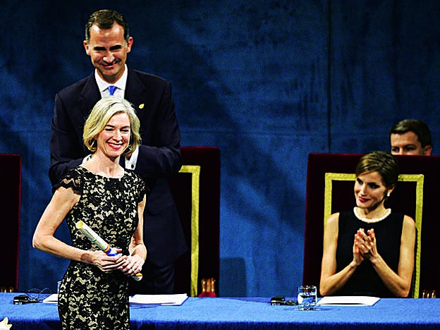 Con los Reyes, en los Princesa de Asturias 2015.