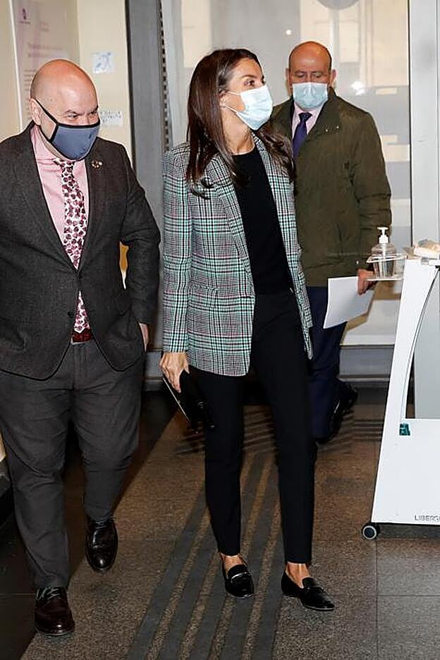 Letizia, en su reunión con CERMI en octubre de 2020.