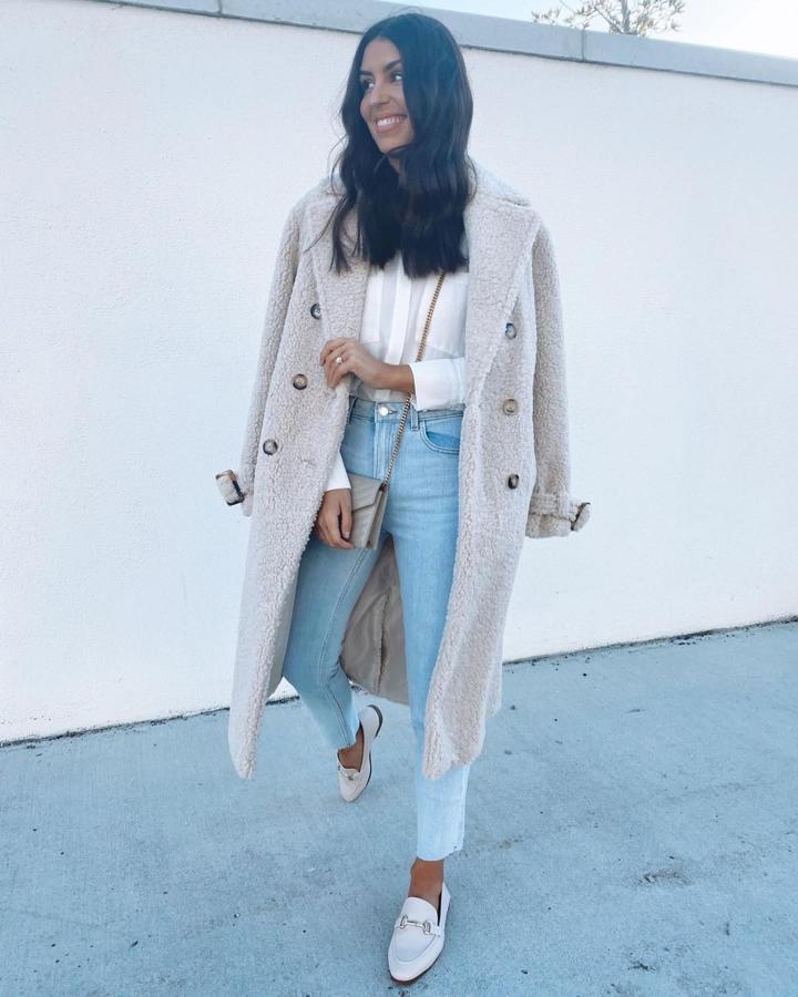 Este ‘teddy bear coat’ de Primark es uno de los más bonitos de la temporada. Su precio: 45 euros.