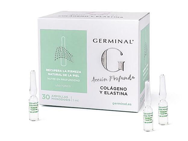 Germinal Acción Profunda Colágeno y Elastina (31,99 €), en farmacias.