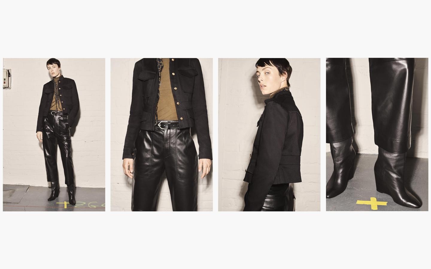 La tendencia manda, y esta vez la nueva colección SRPLS de Zara la sigue con prendas como estos pantalones de efecto piel.