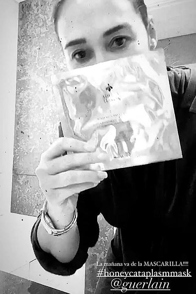 Story del Instagram de Vicky Martín Berrocal.