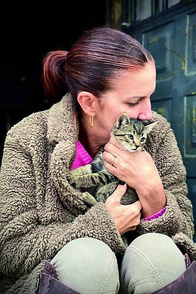 Chef, el gato de Samantha, es muy popular en las redes sociales.