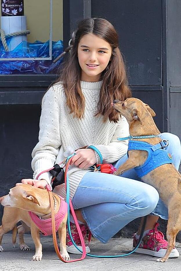 El semirrecogido de Suri Cruise que tú también puedes hacer en casa en menos de 5 minutos.