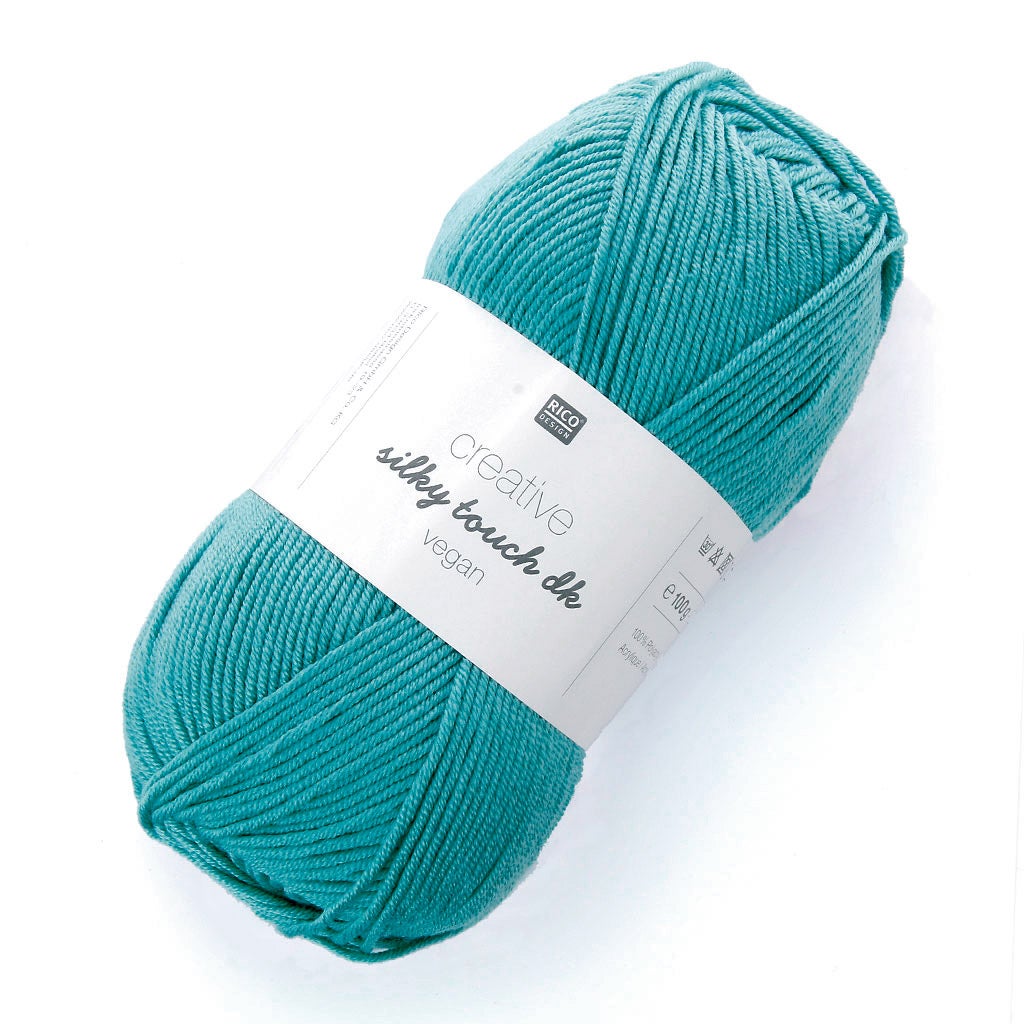 Ovillo de lana vegana de Rico Design en Creavea.es (4,59 €).