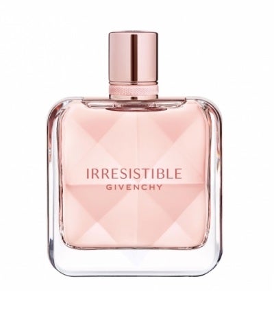 Juego de contrastes entre la rosa y la madera con notas afrutadas de pera y ámbar. Toma nota: Irrésistible de Givenchy. Antes: 92,95 euros.  Ahora: 59,95 euros/50ml .