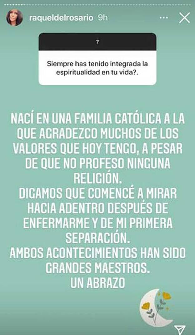 Esta es la explicación que ofrecía Del Rosario a la pregunta.