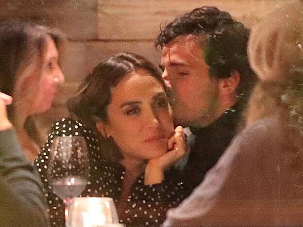 Esta es la foto que refleja el cariño de Iñigo con Tamara.