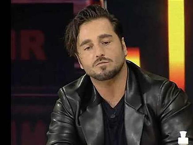 Bustamante en el plató del programa de la autonómica andaluza.