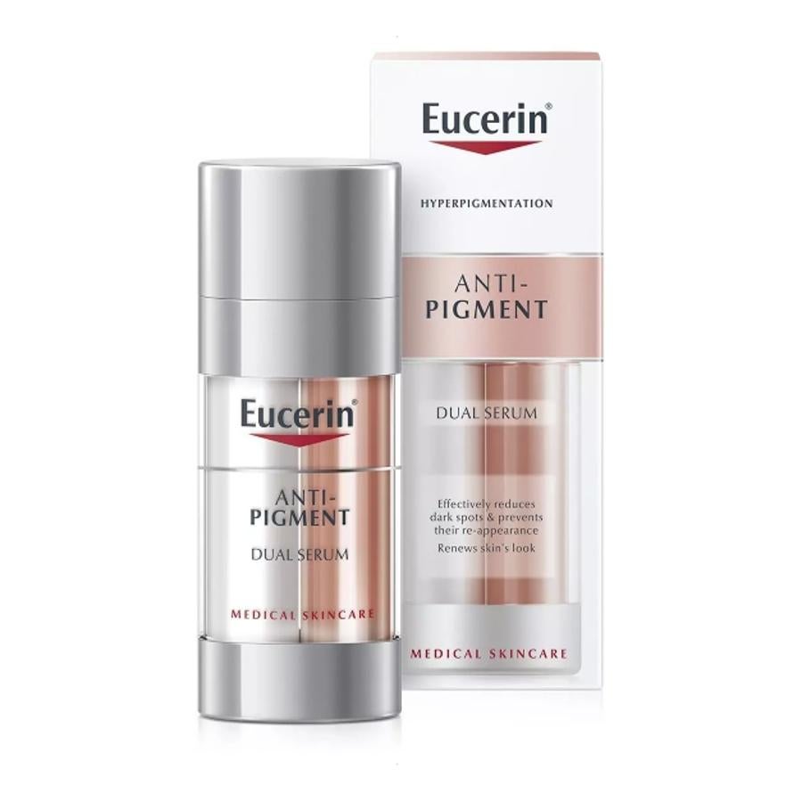 Y terminamos con otra gran oferta de PromoFarma, en esta ocasión de la mano de la prestigiosa marca Eucerin, que nos trae este Anti-pigment Serum de 30 ml, elaborado a partir de ácido hialurónico y Thiamidol. Lo puedes usar tanto de día como de noche para reforzar el efecto de tus cremas. Gracias a su acción regeneradora, elimina progresivamente las manchas de la piel y potencia su luminosidad.  Ahora mismo está rebajado al 29% por sólo 28,40 euros .