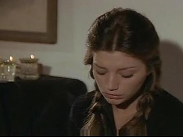 Así debutaba Ángela Molina en 'No quiero perder la honra'.