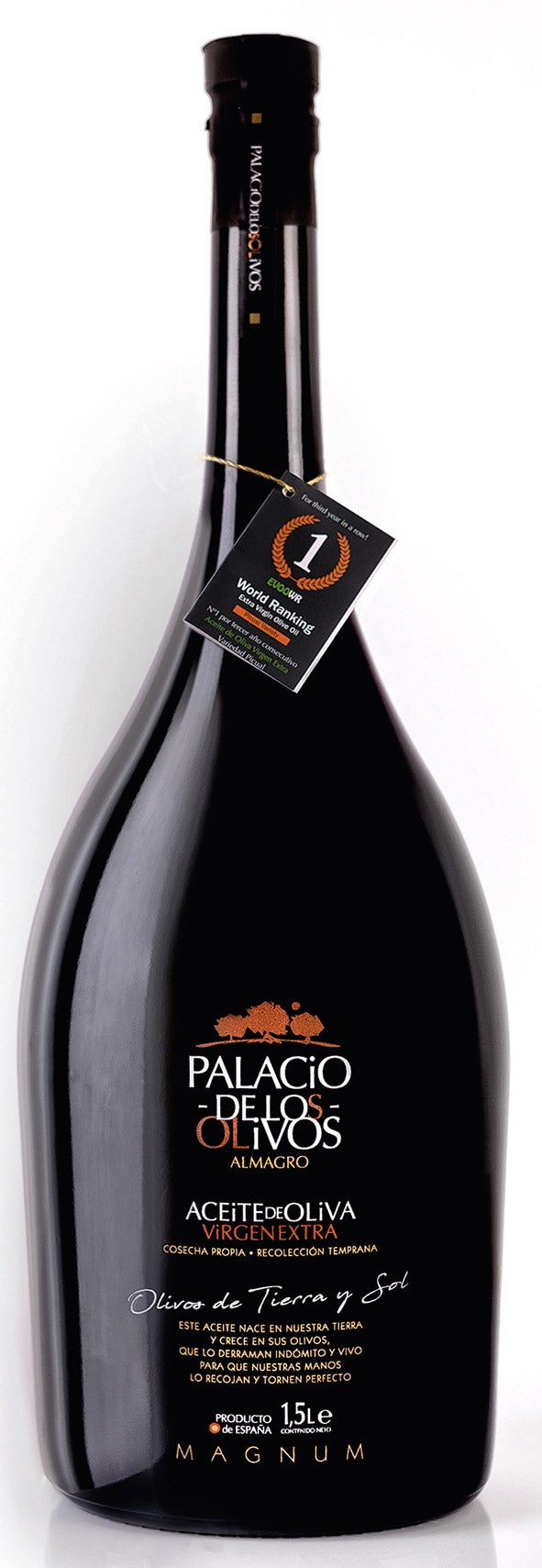 Aceite Palacio de los Olivos, en formato magnum (38,50 €).