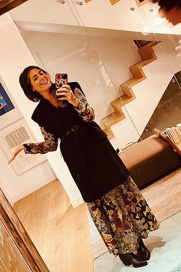 El look que ha suscitado pitos y aplausos en el Instagram de Nuria Roca.