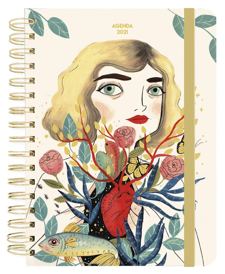 La agenda de la ilustradora María Hesse será un acierto total para las más organizadas (y amantes del art decó). Precio: 18 euros.