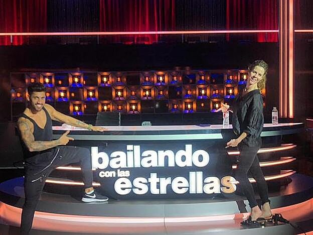 Amelia Bono en 'Bailando con las estrellas'.