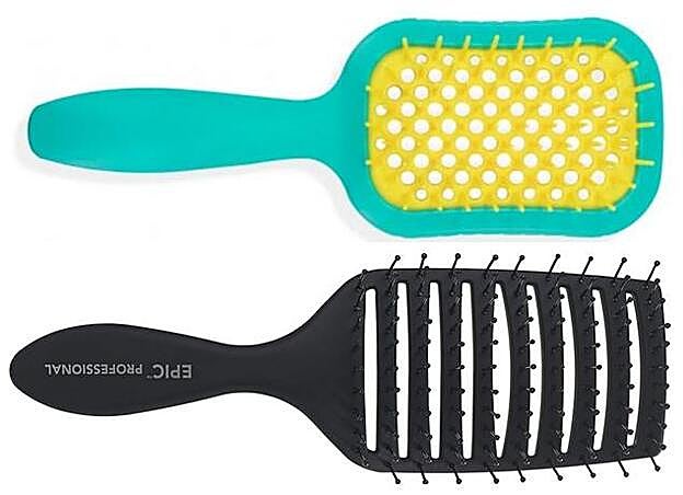 El cepillo de You Are the Princess y el de The Wet Brush.