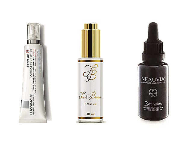 LA ROCHE POSAY. Redermic RCorrector Antiedad SPF 30 (40,70 €). SARAH BECQUER. Retin Oil (105 €). NEAUVIA. Retinoids (90,75 €).
