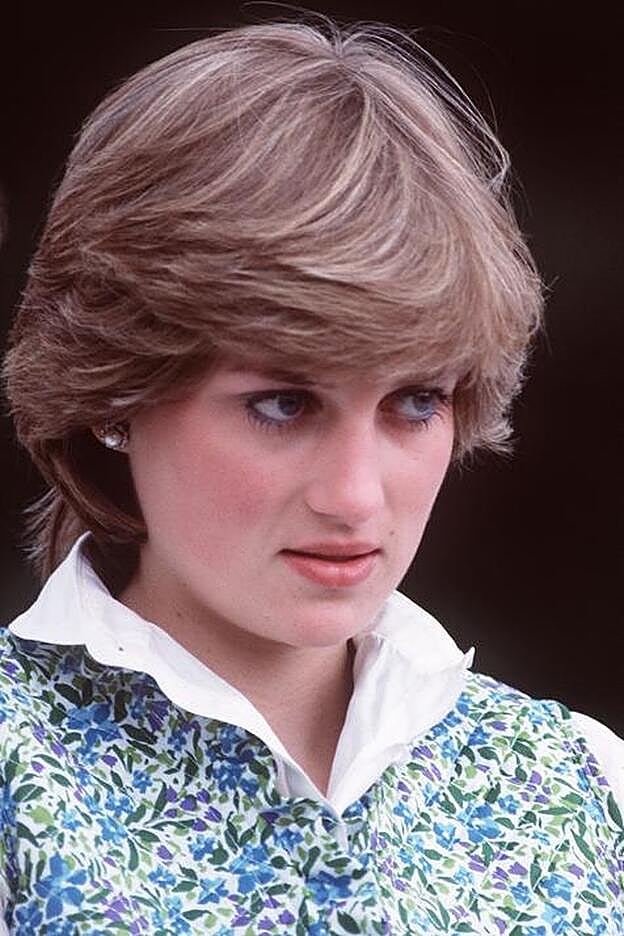 Lady Di meses antes de su boda, en 1981.