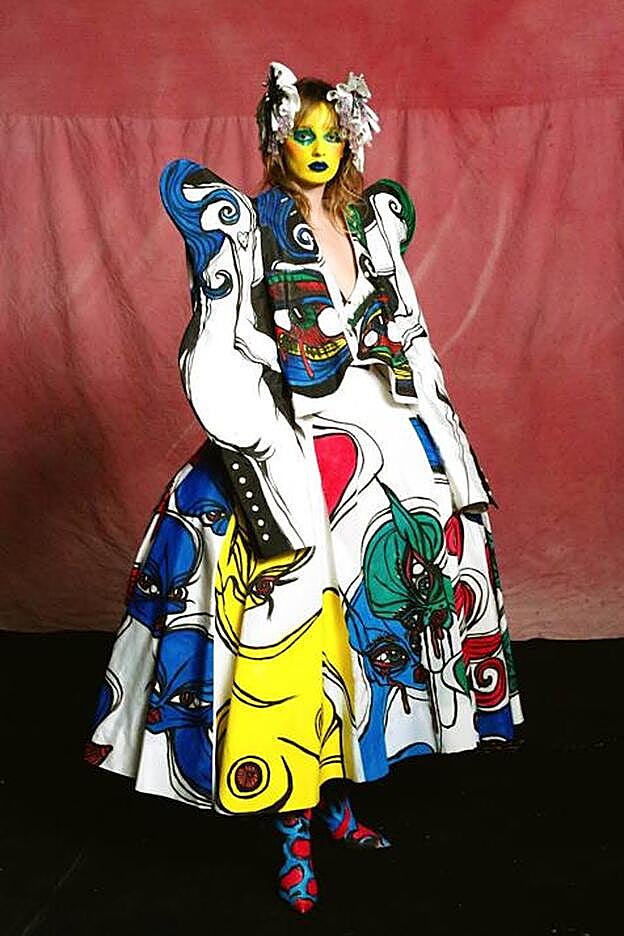 Colección de alta costura p/v 21 de Charles de Vilmorin.