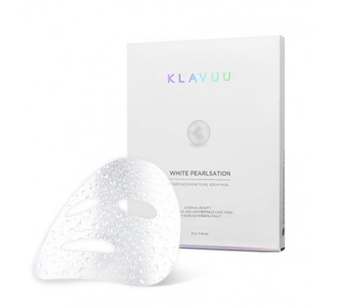 White Pearlsation de Planet Skin es una mascarilla facial formulada con extracto de Perla Coreana, Niacidamida, Adenosina y Pomelo que iluminan el rostro y previenen las arrugas. Además, elimina las impurezas restantes y equilibra el pH de la piel (8,50 euros).