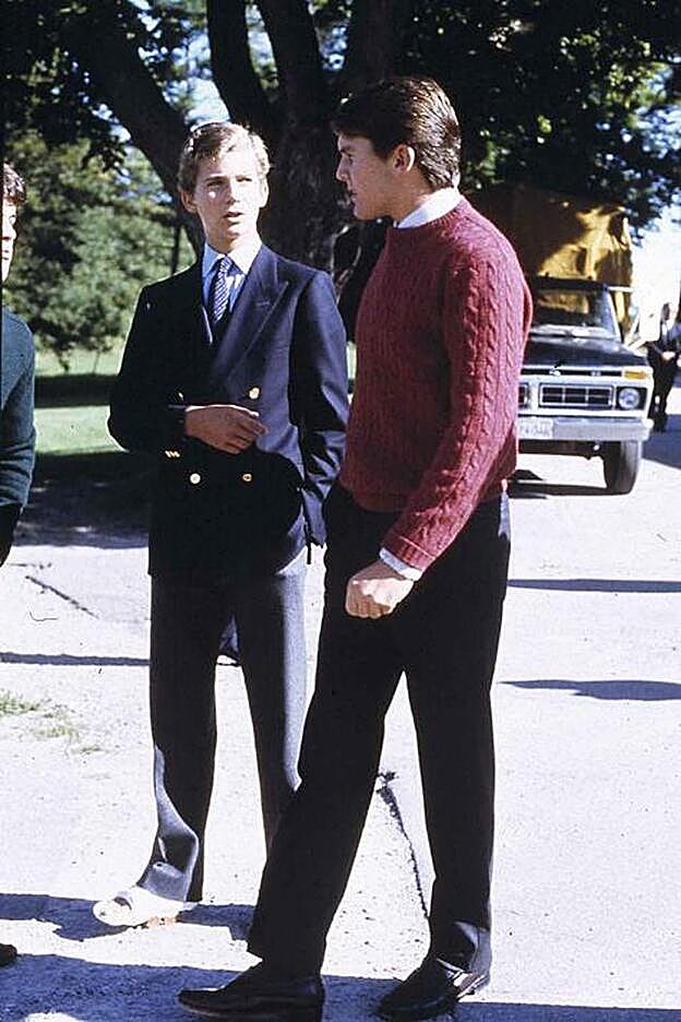 El rey Felipe en su primer día en el internado, Gtres.