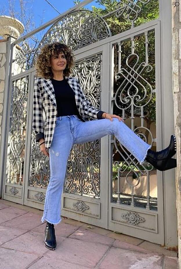 Blazer de cuadros de Oliver