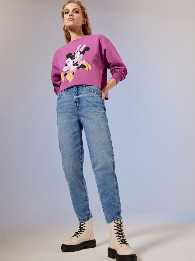 Sudadera rosa de Mickey y Minie (12,99 euros).